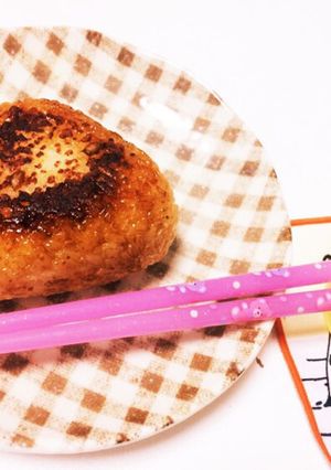 フライパンで焼きおにぎり-レシピのメイン写真