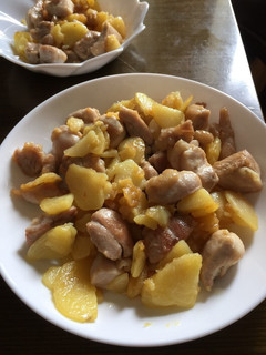 簡単!! 鶏肉とじゃがいも炒め-レシピのメイン写真