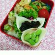 ☆ハム巻きチーズinレーズン&枝豆☆
