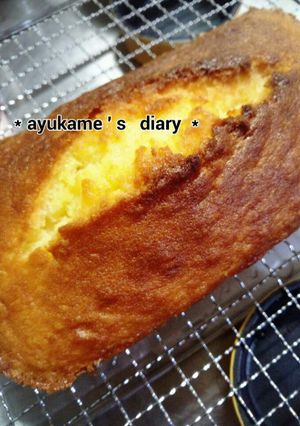 ☆桃のリキュールdeパウンドケーキ☆-レシピのメイン写真