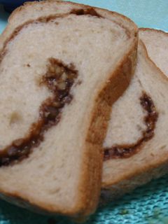 黒糖くるみパン(食パン型2斤)-レシピのメイン写真
