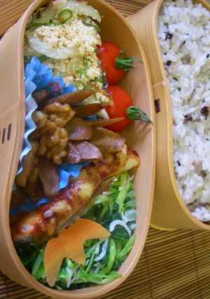 お弁当（107）オーブンでチン♪たらピザ-レシピのメイン写真