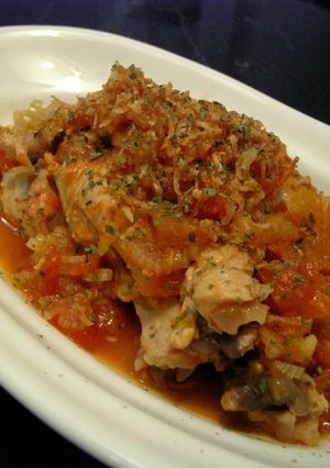 和なの？洋なの？鶏のトマト煮込み-レシピのメイン写真