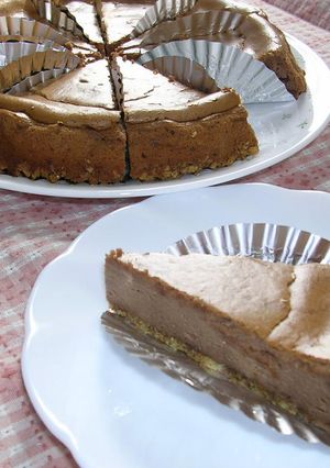 チョコチーズケーキ-レシピのメイン写真