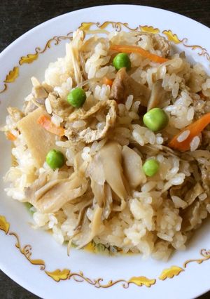 きのこたっぷり混ぜ込みご飯-レシピのメイン写真