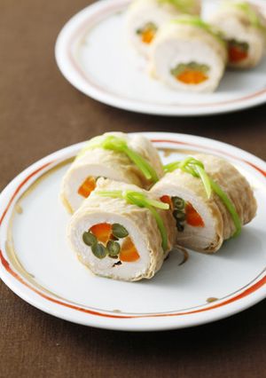 和風チキンロール-レシピのメイン写真