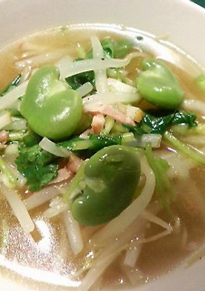 春のスープ-レシピのメイン写真