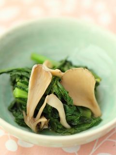 春菊と舞茸のさっぱり和え-レシピのメイン写真