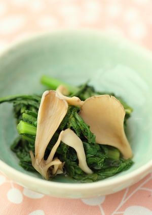 春菊と舞茸のさっぱり和え-レシピのメイン写真
