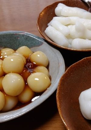 子供と一緒に！おやつにお団子⭐-レシピのメイン写真