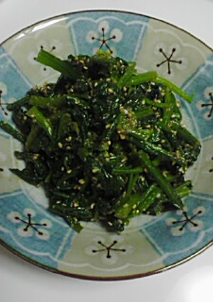 ほうれん草の胡麻和え-レシピのメイン写真