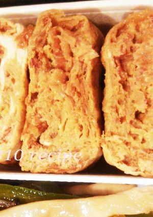 卵1つで簡単！鰹節入り卵焼き-レシピのメイン写真