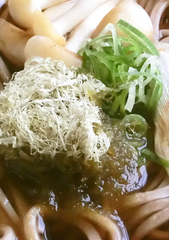 お蕎麦(とろろ昆布ver)-レシピのメイン写真