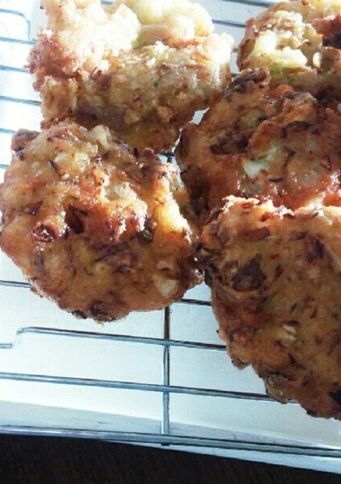 お好み焼きを揚げちゃいました。-レシピのメイン写真