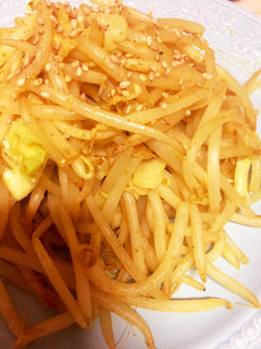 簡単一品♡もやしのカレー炒め-レシピのメイン写真