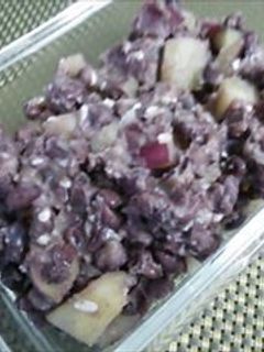 さつまいもと小豆の塩麹煮-レシピのメイン写真