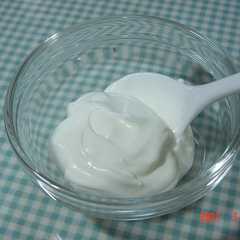 รูปของ 生クリームヨーグルト