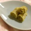 お手軽!宇治抹茶でバウムクーヘン