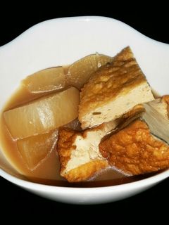 優しい味の大根と厚揚げ、がんもの煮物♪-レシピのメイン写真