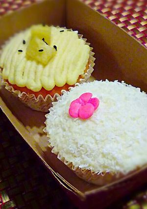 プレゼントにぴったりデコカップケーキ♡-レシピのメイン写真