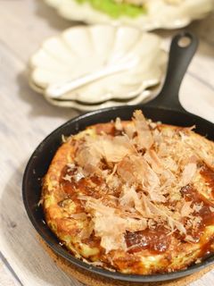 キャベツと山芋のふわとろチーズ焼き-レシピのメイン写真
