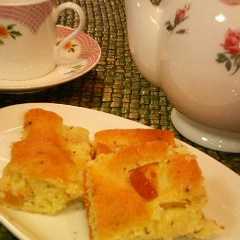รูปของ 超簡単☆計量カップで☆アップルケーキ