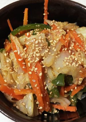 野菜で胡麻和え-レシピのメイン写真