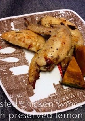 塩レモンローズマリーの手羽先オーブン焼き-レシピのメイン写真