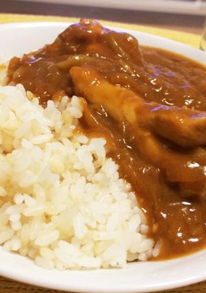 ☆水を使わない炊飯器カレー-レシピのメイン写真
