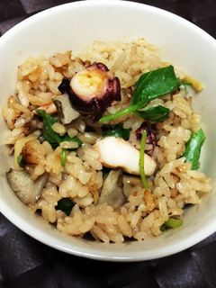 簡単!炊飯器で秋たこ飯-レシピのメイン写真
