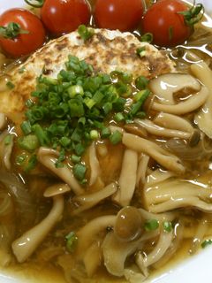 簡単!豆腐ハンバーグ 和風きのこソース♪-レシピのメイン写真