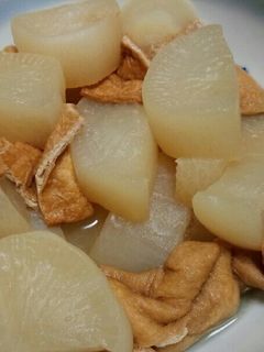 大根といなりあげ煮-レシピのメイン写真