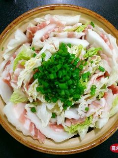 ほんだしで簡単白菜と豚肉のミルフィーユ鍋-レシピのメイン写真
