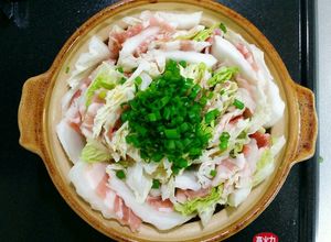 ほんだしで簡単白菜と豚肉のミルフィーユ鍋-レシピのメイン写真