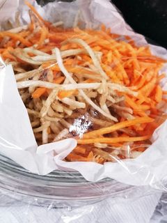 きんぴら カット野菜 レンジ-レシピのメイン写真
