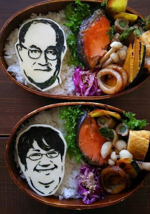 キャラ弁 近藤春菜 角野卓造-レシピのメイン写真