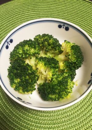 簡単なブロッコリーの茹で方♪ 水大さじ2-レシピのメイン写真