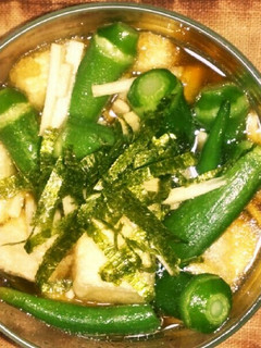 食感が楽しい揚げ出し豆腐☆-レシピのメイン写真