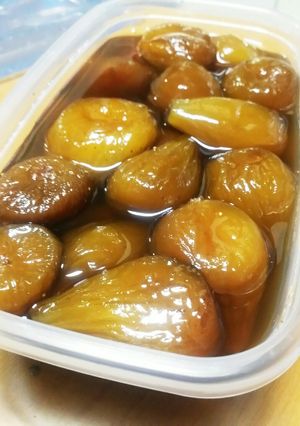 季節物♡熟す前の無花果の甘露煮-レシピのメイン写真