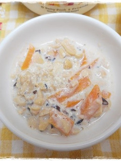 離乳食完了期 大豆の豆乳煮-レシピのメイン写真