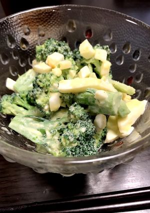 茹で卵とブロッコリーのマヨサラダ-レシピのメイン写真
