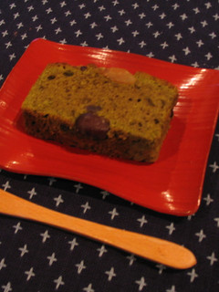 抹茶と甘納豆のパウンドケーキ-レシピのメイン写真