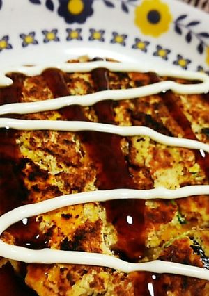 ✾おからパウダーと長芋のお好み焼き✾-レシピのメイン写真