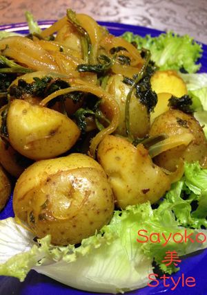 じゃがいものカレー醤油炒め-レシピのメイン写真