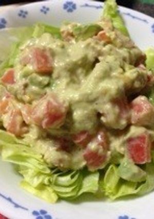 アボカドサラダ-レシピのメイン写真