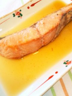 秋鮭の醤油漬け✳焼いた後に漬けます♪-レシピのメイン写真