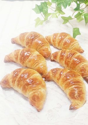 HBで作るパリｯサクｯ★★クロワッサン-レシピのメイン写真
