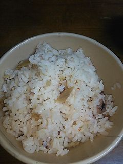 たこの塩辛とショウガの炊き込みごはん-レシピのメイン写真