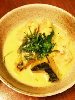 つくねとカボチャのミルク煮-レシピのメイン写真