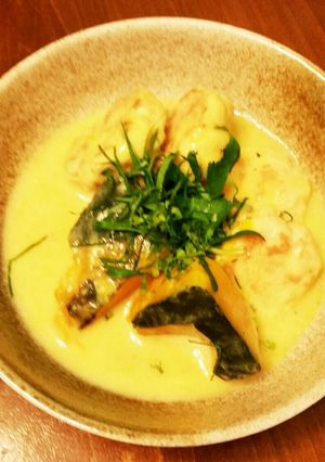 つくねとカボチャのミルク煮-レシピのメイン写真